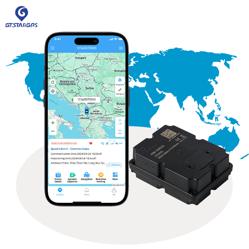 GPS tracker car vehicle locator real-time alarm anti-theft 365 days standby waterproof bikeVehicle Tracker Free APP Language Mon