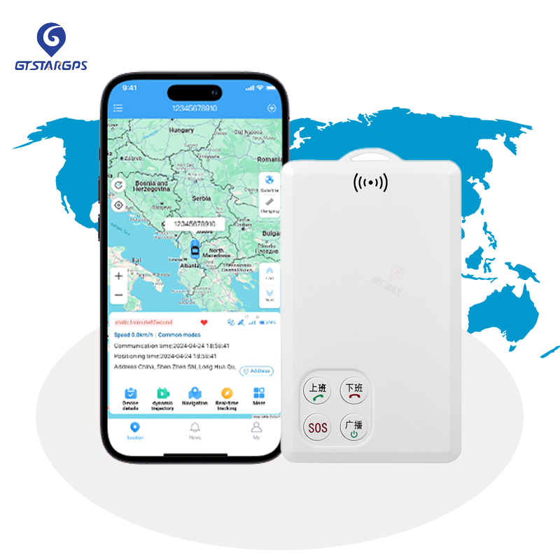Smart Remote Control Two-Way SOS Call Worker Student Elderly Bag Luggage Anti-Lost Tracking Locator ID Tag 4G